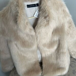 Lioness Tan Teddy Jacket